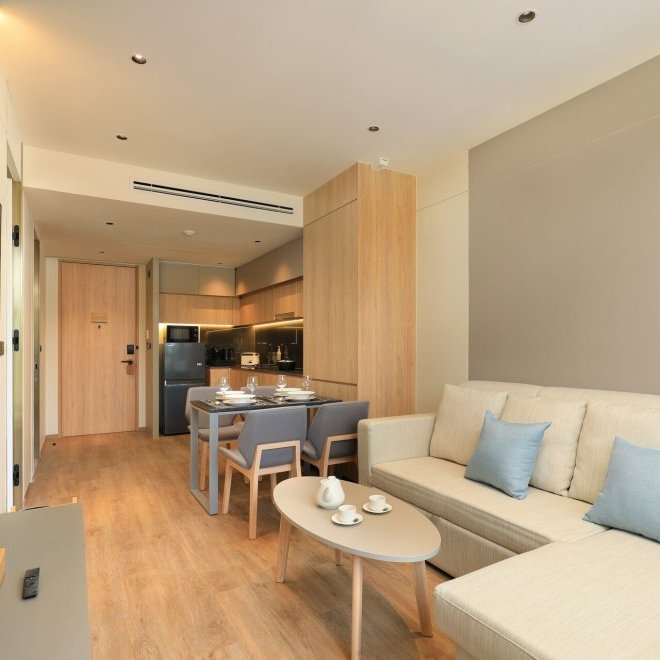 拉扬绿色公园一卧室公寓 (ID 54)