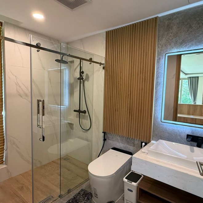 เลคฟร้อนท์วิลล่าบ้านมานิค-5 ห้องนอน (ID 155)