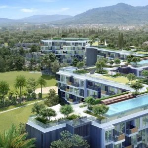 Сдается в аренду 1-комнатная квартира с видом на гольф-поле — Sky Park Laguna (ID 230)