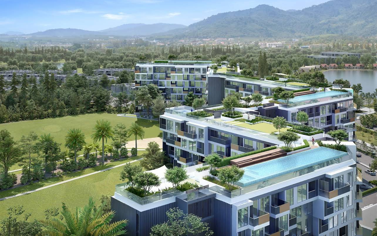 Сдается в аренду 1-комнатная квартира с видом на гольф-поле — Sky Park Laguna (ID 230)