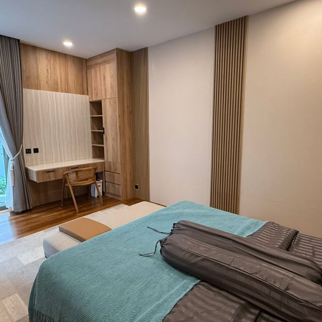 เลคฟร้อนท์วิลล่าบ้านมานิค-5 ห้องนอน (ID 155)